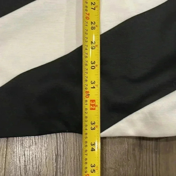 Sandra Darren Women Black/White Dress  8- NWOT - Picture 8 of 9